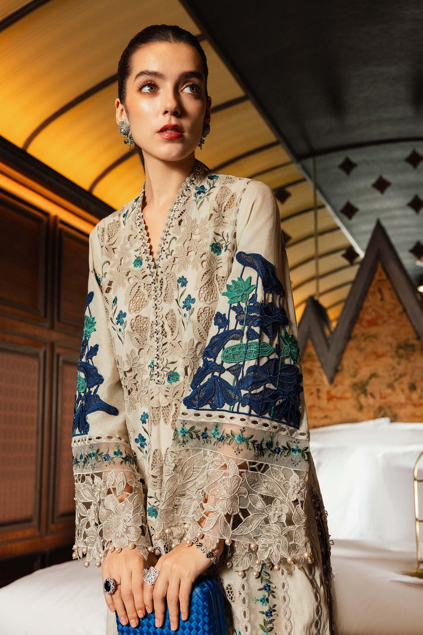 3 Piece Embroidered Lawn Suit