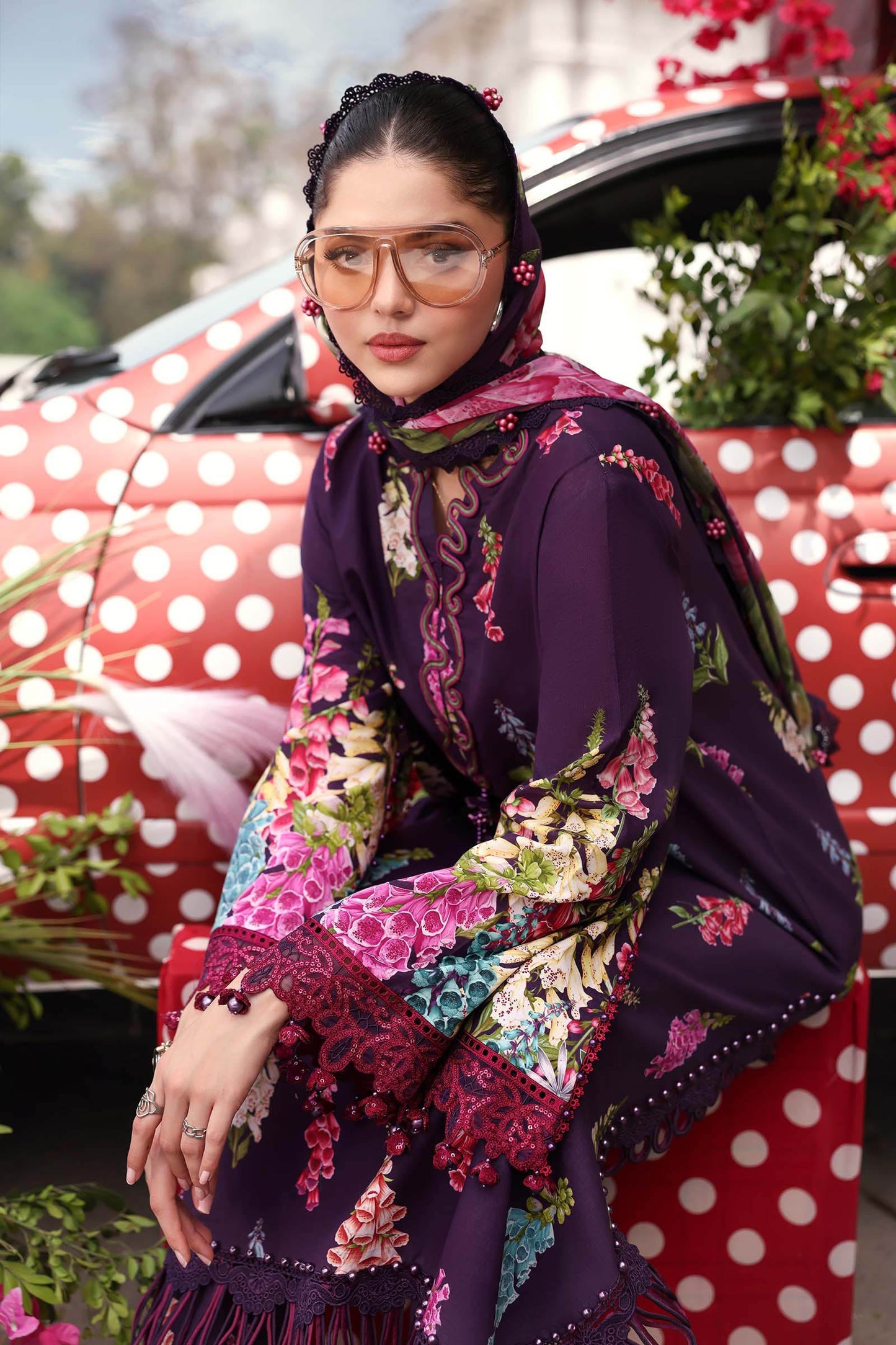 Embroidered Lawn Suit