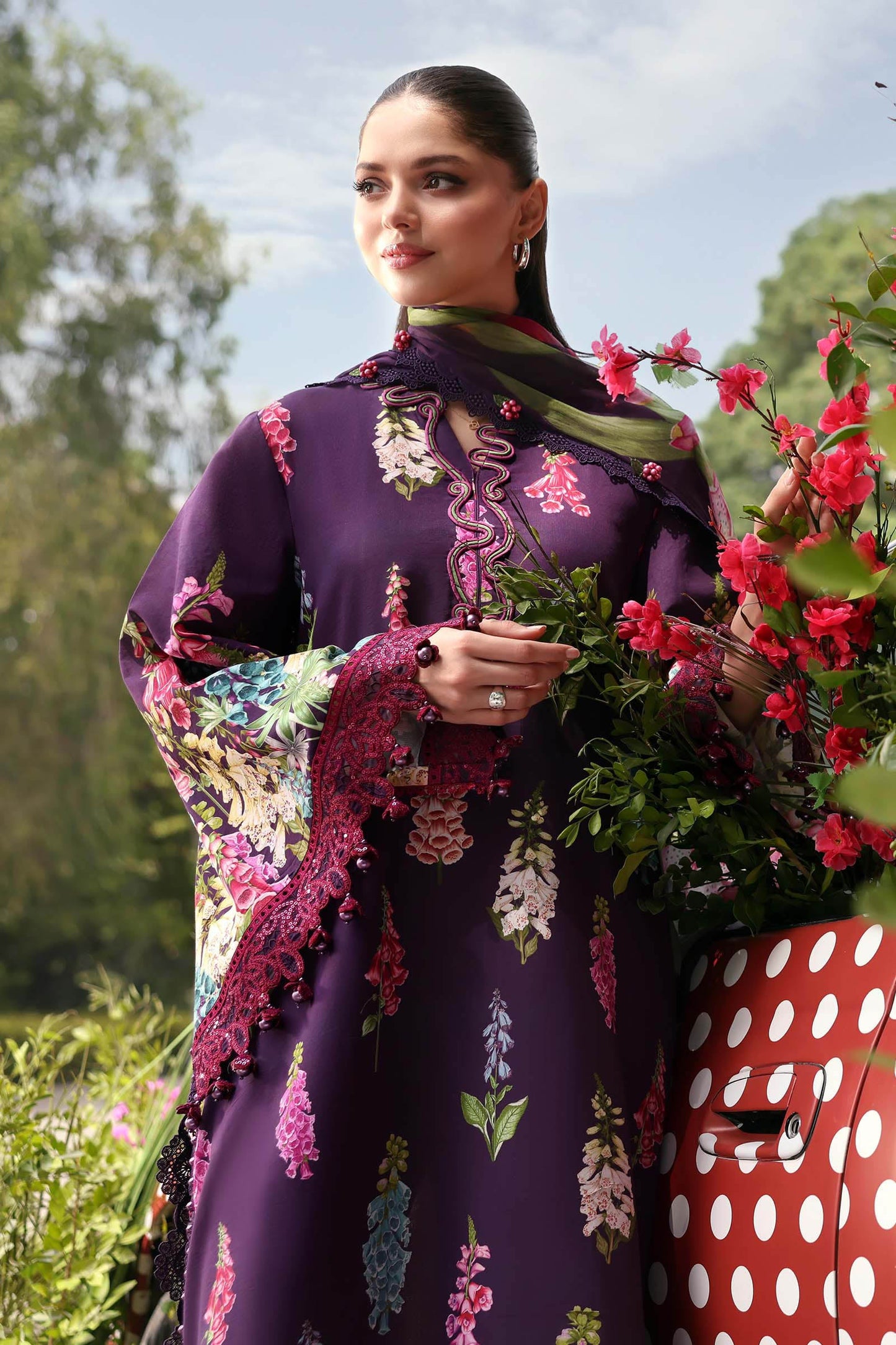 Embroidered Lawn Suit