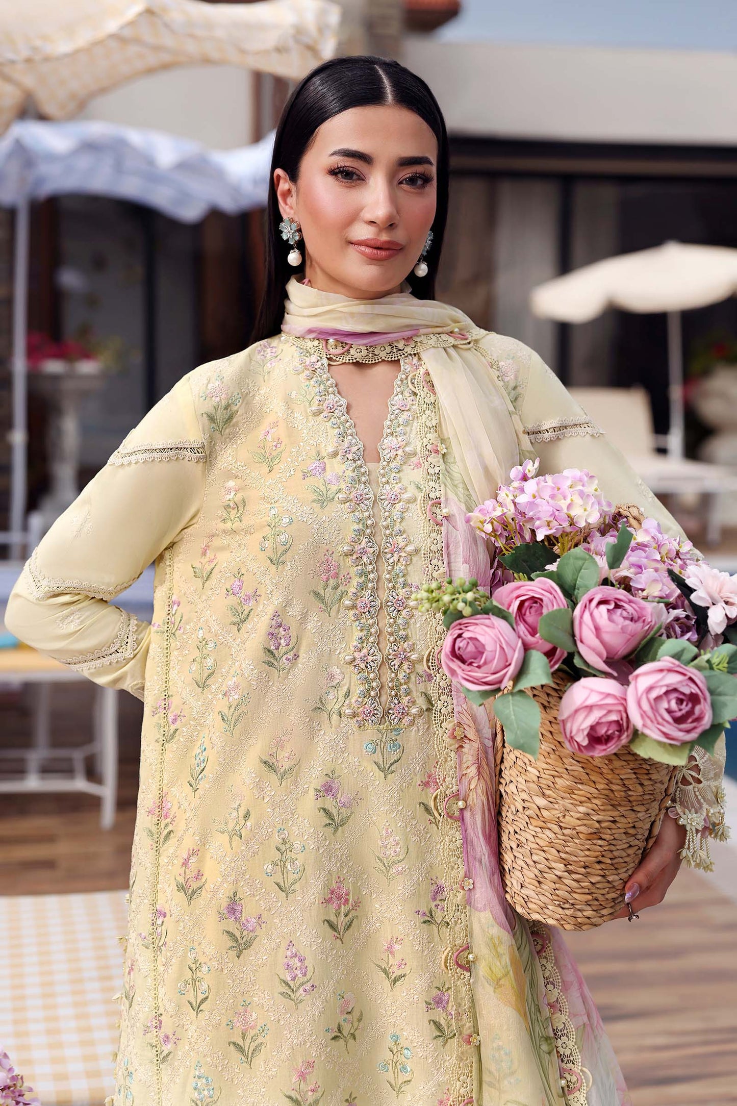Embroidered Lawn Suit