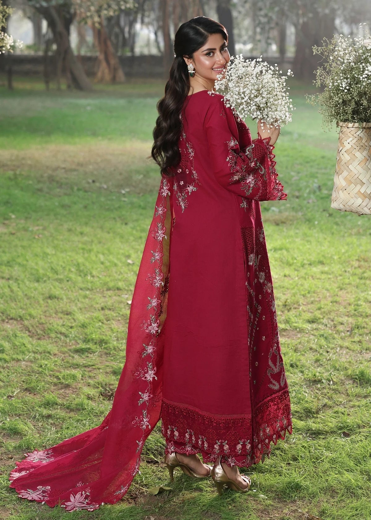 FLORAL FUCHSIA