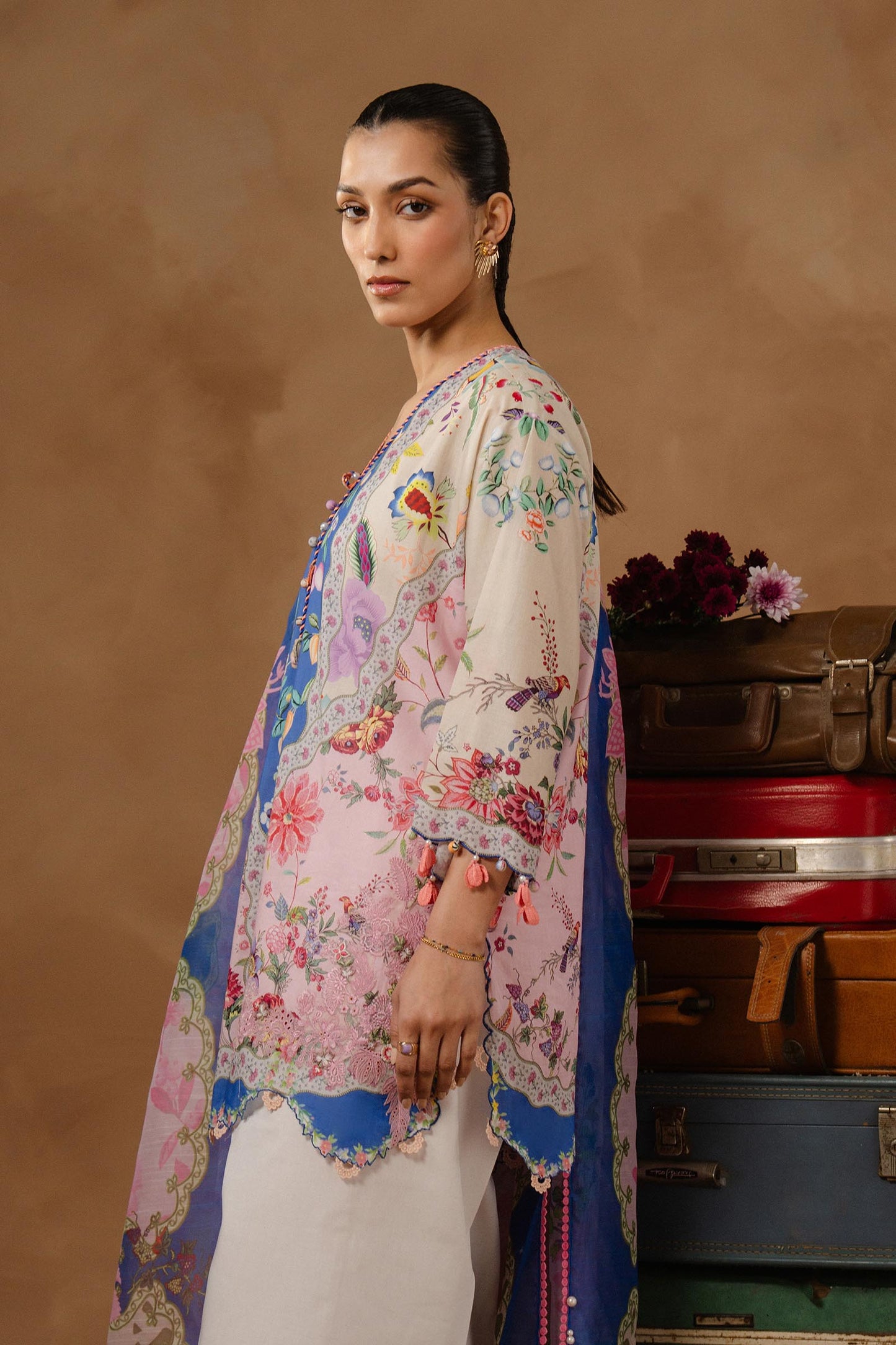 Muzlin Lawn 3 Piece Suit