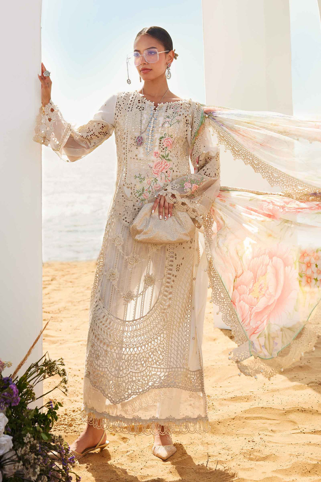 3 Piece Embroidered Lawn Suit | EID LAWN-25-07